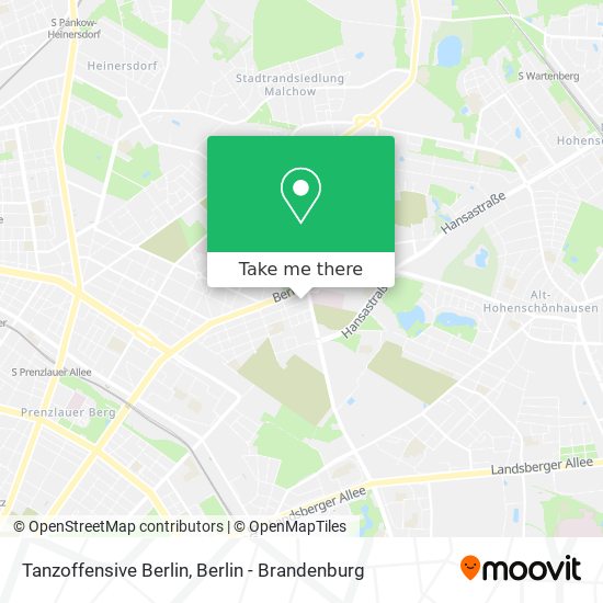 Карта Tanzoffensive Berlin