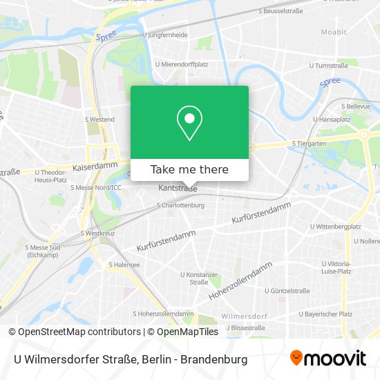U Wilmersdorfer Straße map