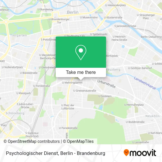 Карта Psychologischer Dienst