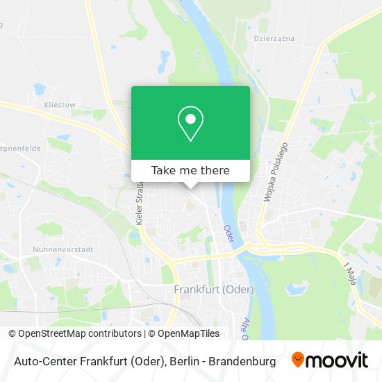 Auto-Center Frankfurt (Oder) map