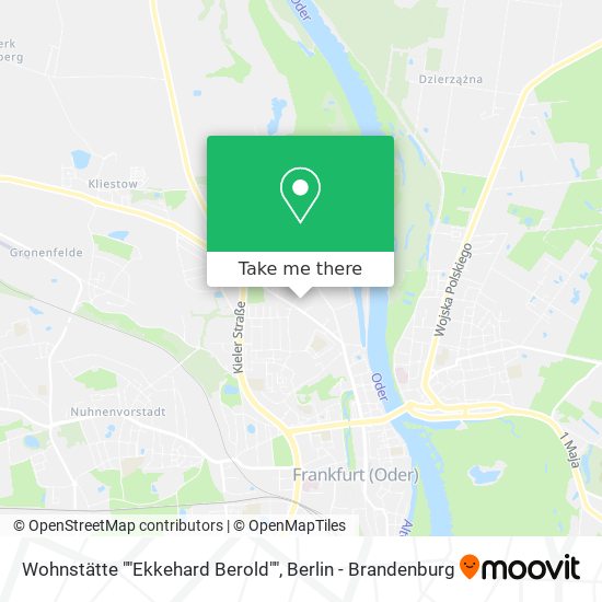 Wohnstätte ""Ekkehard Berold"" map