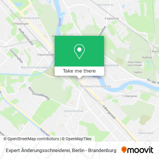 Expert Änderungsschneiderei map