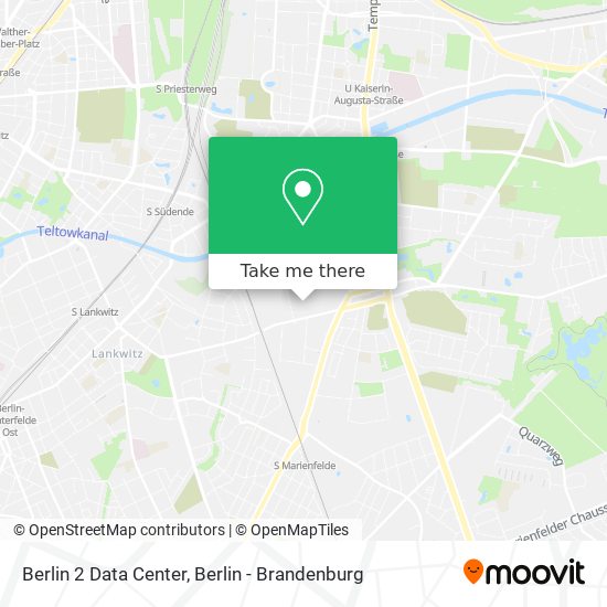 Berlin 2 Data Center map
