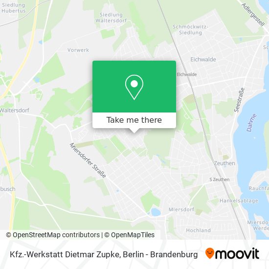 Kfz.-Werkstatt Dietmar Zupke map