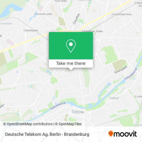 Deutsche Telekom Ag map