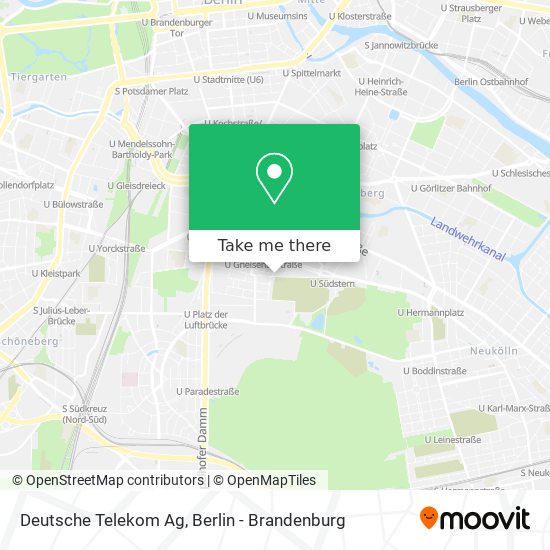 Deutsche Telekom Ag map