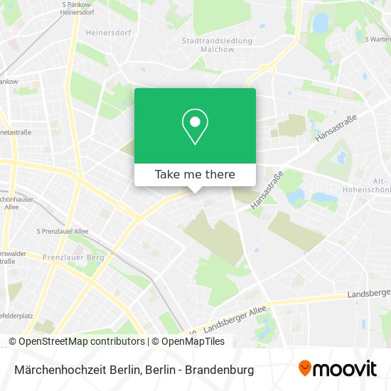 Märchenhochzeit Berlin map