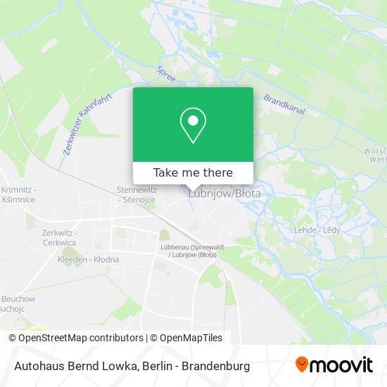 Autohaus Bernd Lowka map