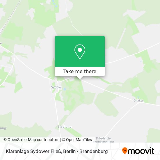 Kläranlage Sydower Fließ map