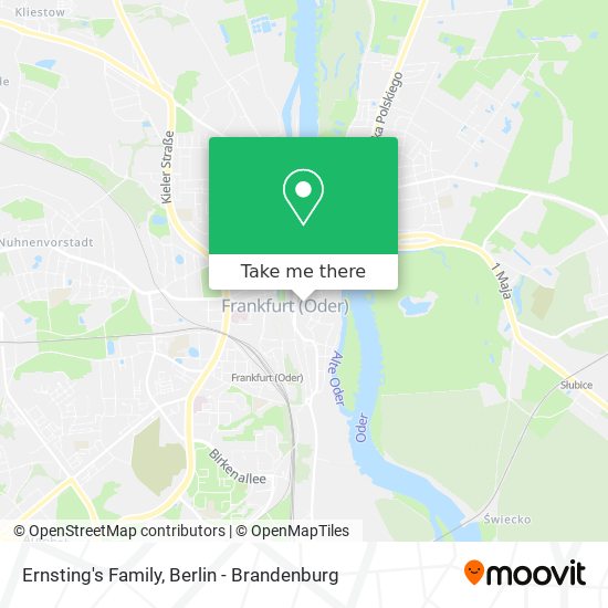 Ernsting's Family map