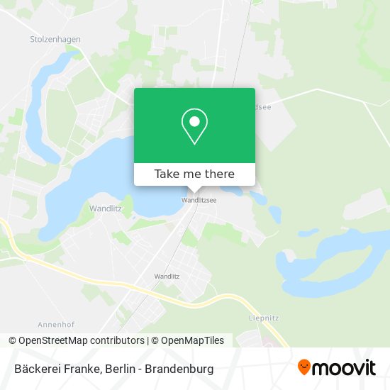Bäckerei Franke map