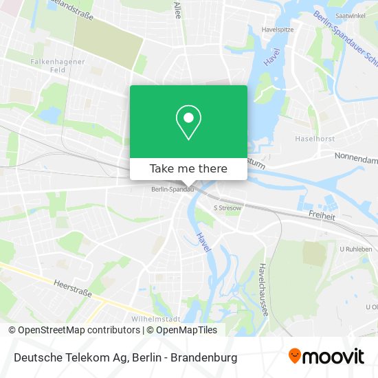 Карта Deutsche Telekom Ag