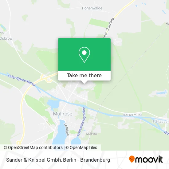 Sander & Knispel Gmbh map