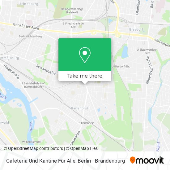 Cafeteria Und Kantine Für Alle map