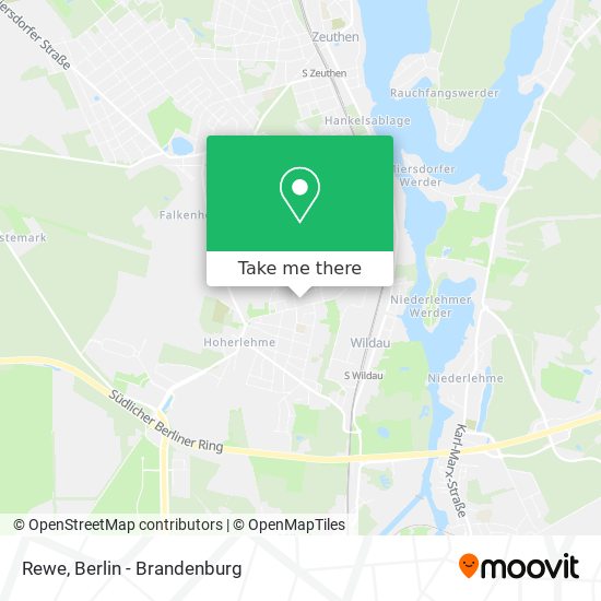 Rewe map