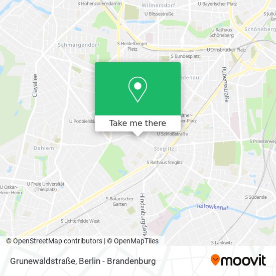 Grunewaldstraße map