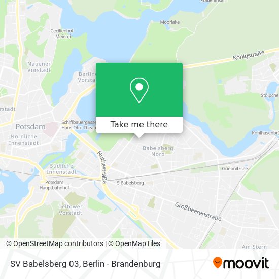 SV Babelsberg 03 map