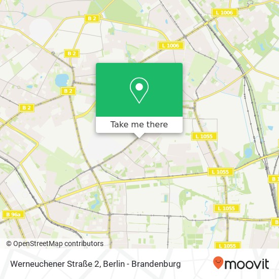 Werneuchener Straße 2 map