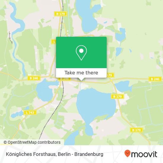 Königliches Forsthaus map