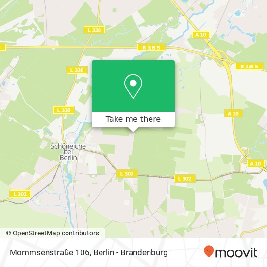 Mommsenstraße 106 map