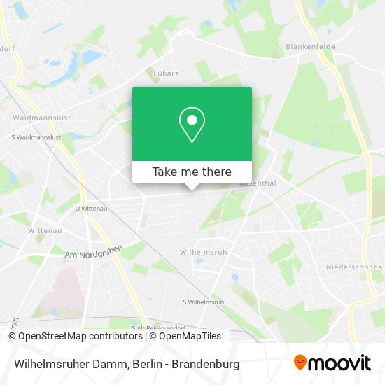 Wilhelmsruher Damm map
