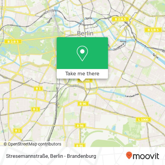 Stresemannstraße map