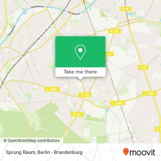 Карта Sprung Raum