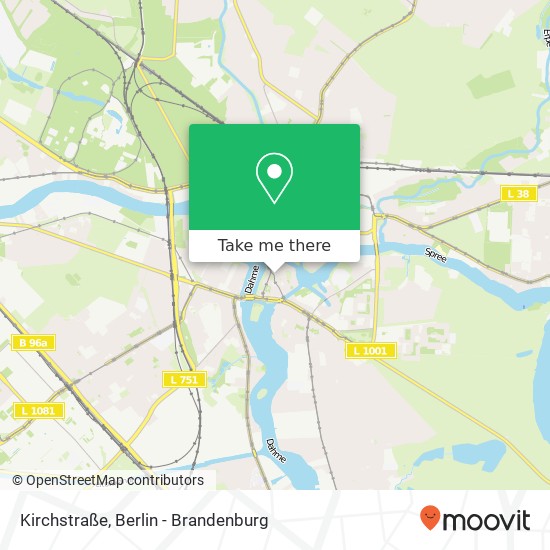 Карта Kirchstraße