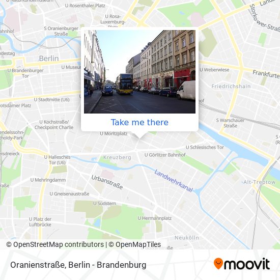 Oranienstraße map