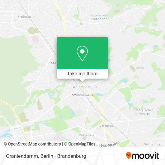 Oraniendamm map