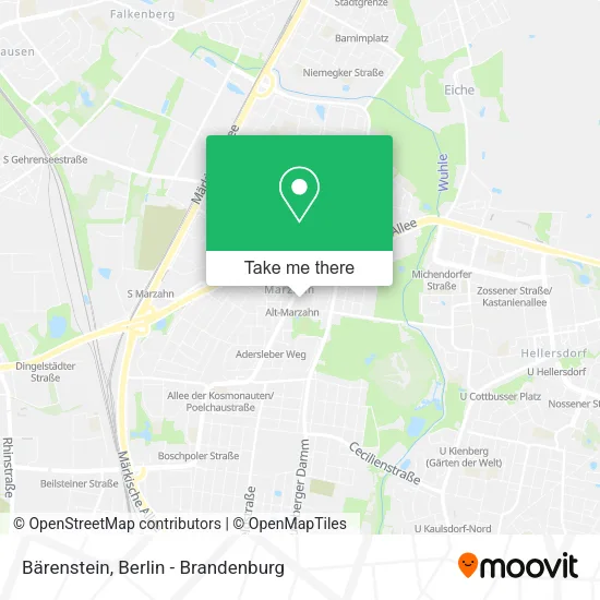 Карта Bärenstein