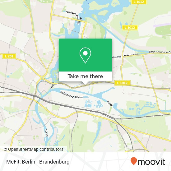 McFit map