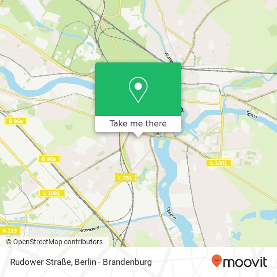 Rudower Straße map