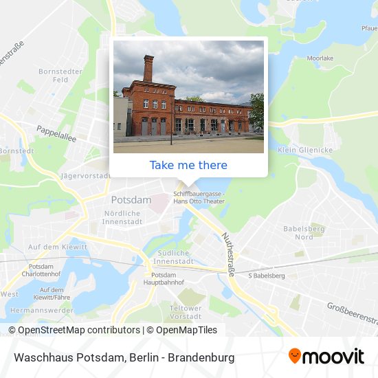Карта Waschhaus Potsdam