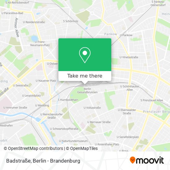 Карта Badstraße