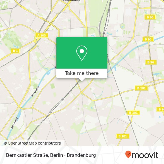 Bernkastler Straße map