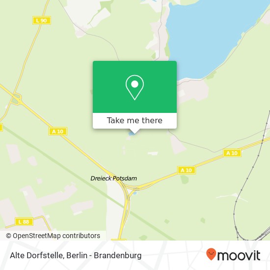 Карта Alte Dorfstelle