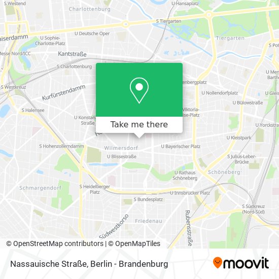 Карта Nassauische Straße