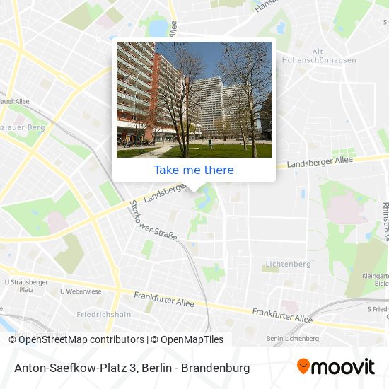Anton-Saefkow-Platz 3 map