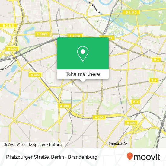 Pfalzburger Straße map