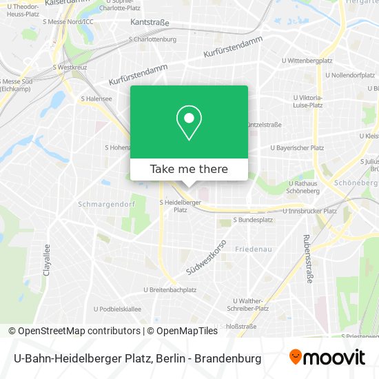 U-Bahn-Heidelberger Platz map