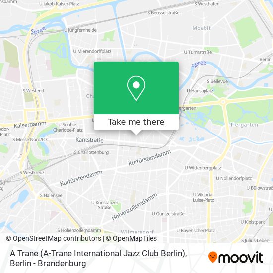 A Trane (A-Trane International Jazz Club Berlin) map