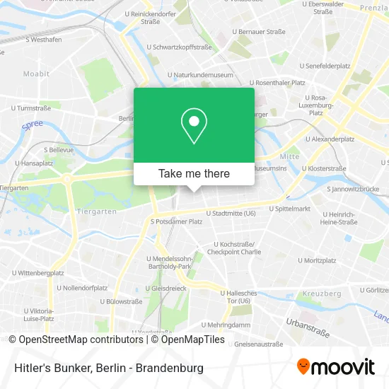 Карта Hitler's Bunker