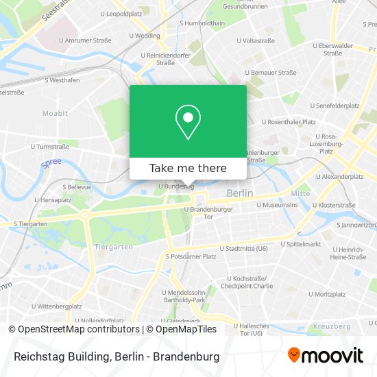 Reichstag Building map