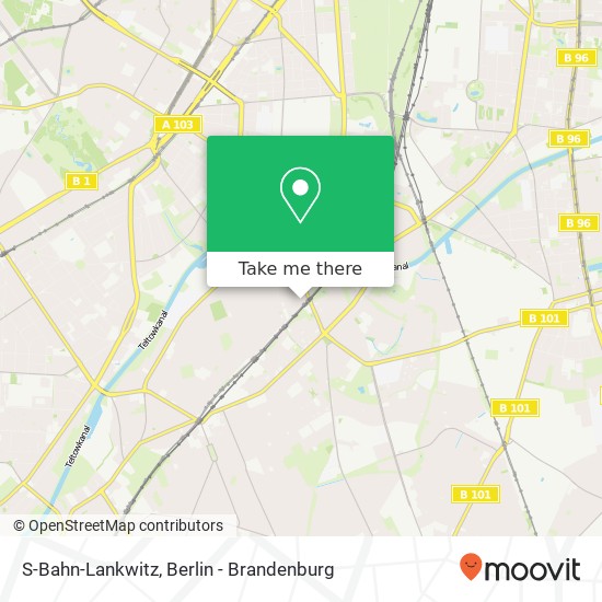 S-Bahn-Lankwitz map