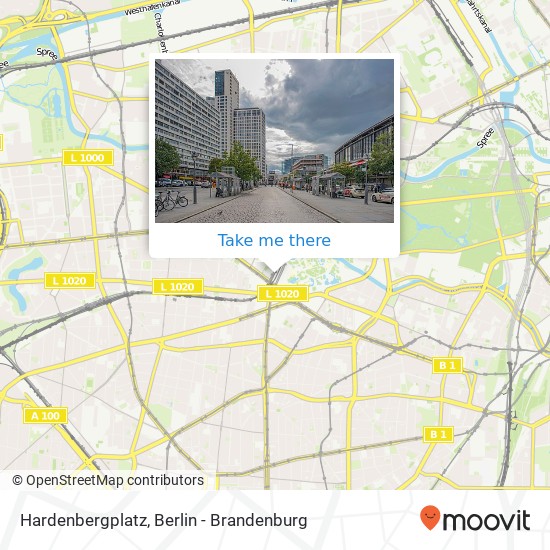 Карта Hardenbergplatz