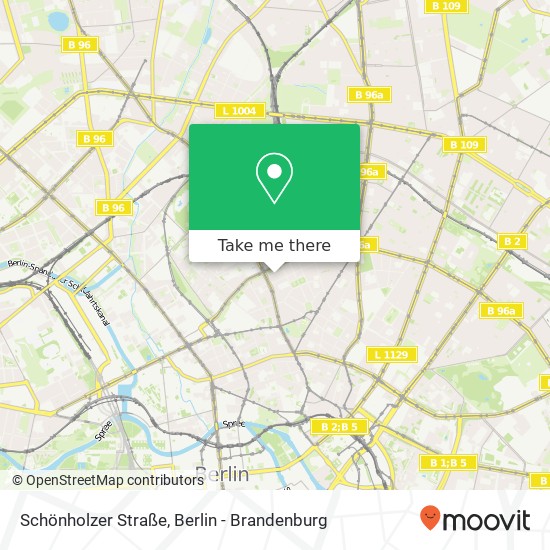 Schönholzer Straße map