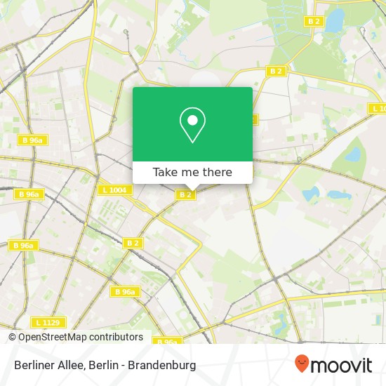 Berliner Allee map