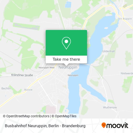 Карта Busbahnhof Neuruppin