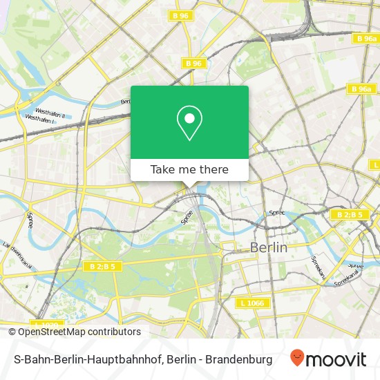 S-Bahn-Berlin-Hauptbahnhof map